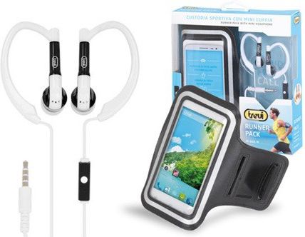 Słuchawki Trevi JR660 + opaska biegowa na smartfon