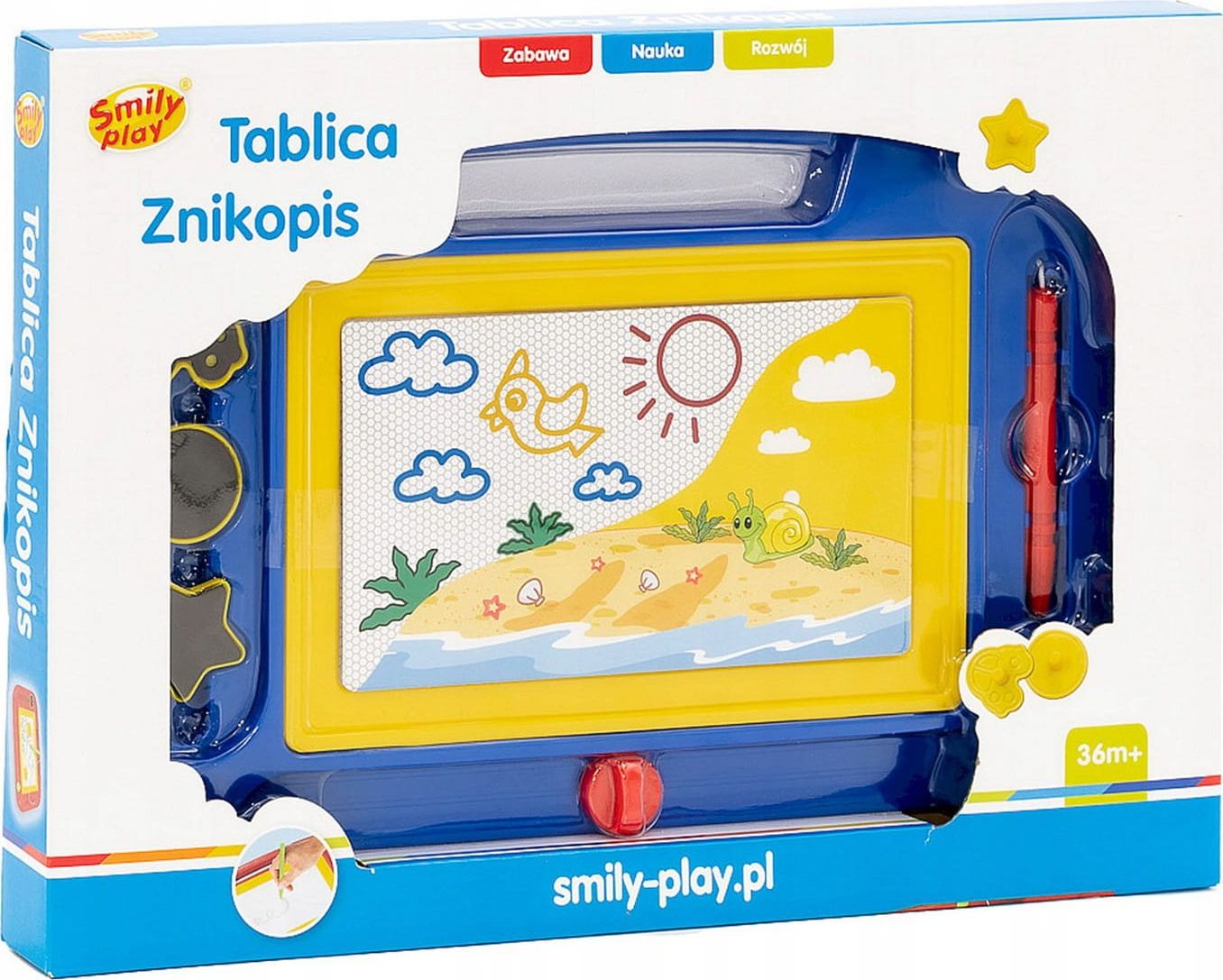Smily Play Tablica znikopis niebieska