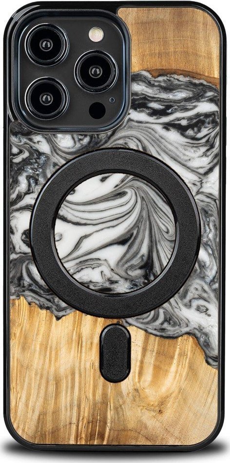 BeWood Etui Bewood Unique na iPhone 14 Pro Max - 4 Żywioły - Ziemia z MagSafe