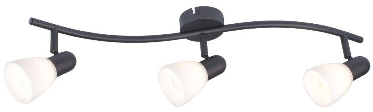 Lampa sufitowa Rabalux Lampa Soma E14 3x MAX 40W czarna IP20