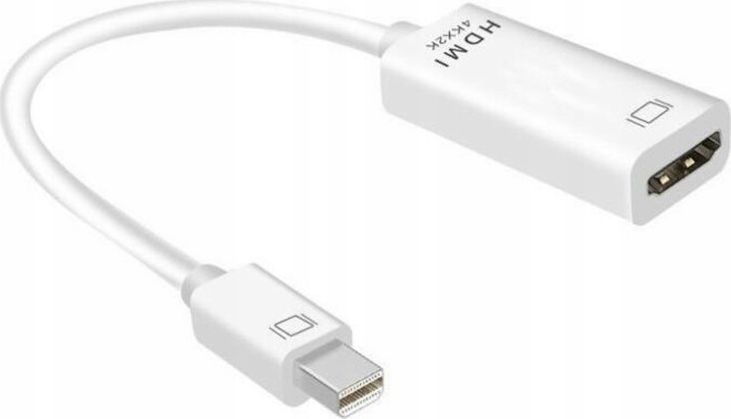 Adapter AV Pawonik DisplayPort Mini - HDMI biały (JL-MD1001K)