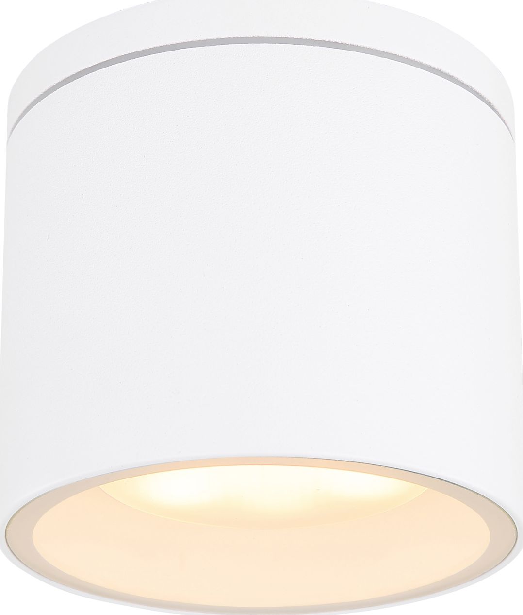 Lampa sufitowa Globo Oprawa natynkowa tuba biała Globo ALCALA 32063W