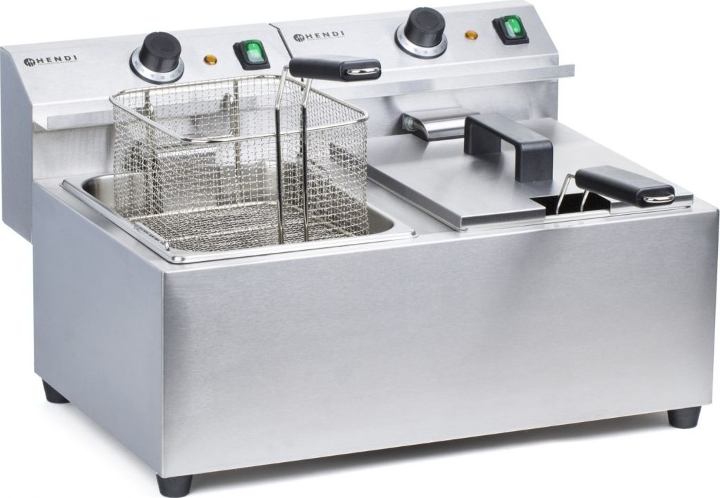 Hendi Frytownica gastronomiczna Mastercook 7kW 230V 2 x 8L - Hendi 207307