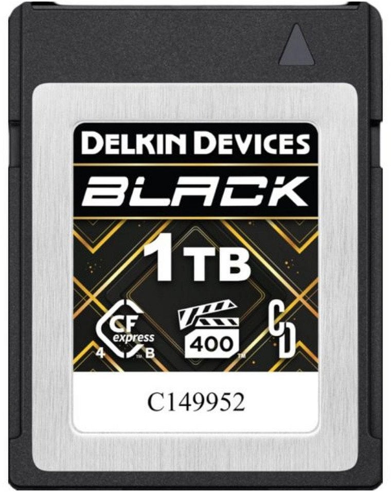 Delkin CFexpress 4.0 BLACK | Type B | R3630/W3130 (VPG400) 1TB