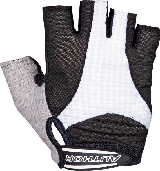 Author Rękawiczki kolarskie AUTHOR Men Elite Gel czarno-białe L