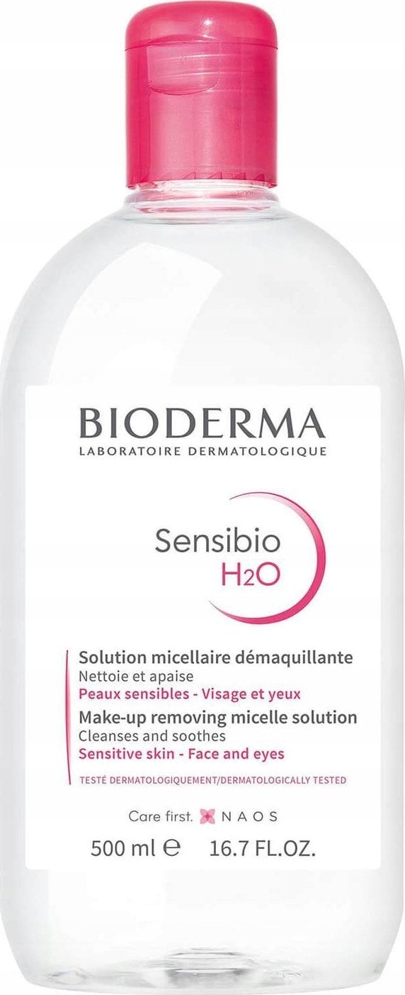 Bioderma Sensibio H2O płyn micelarny do skóry wrażliwej 500ml