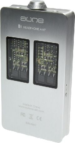 Wzmacniacz słuchawkowy Aune AUNE B1- srebrny