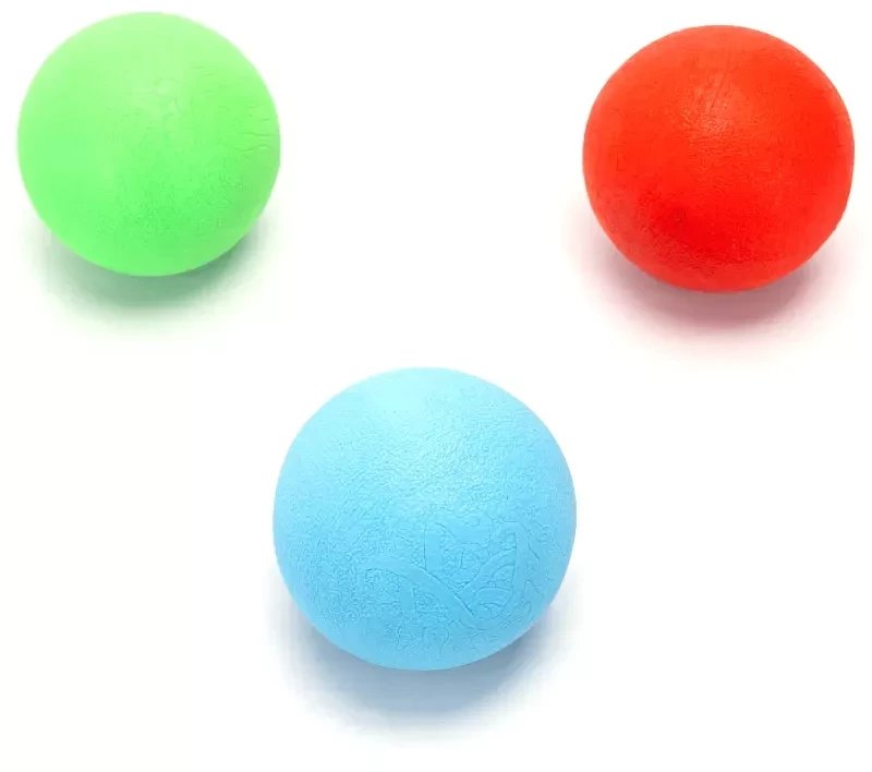 Piłeczka 8cm zabawka dla psa z TPR odporna na ścieranie i gryzienie