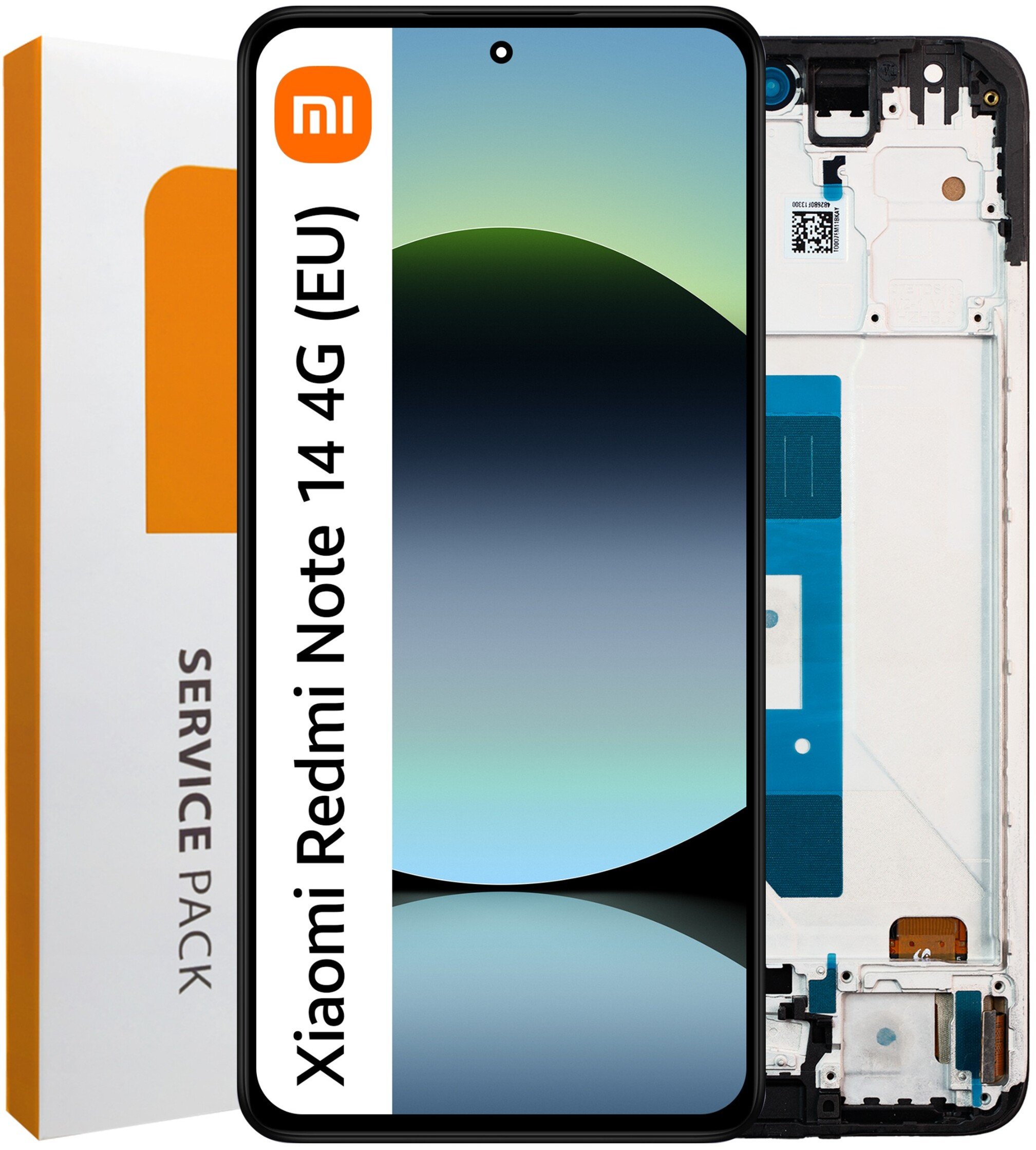 Bateria Zila Wyświetlacz do Xiaomi Redmi Note 14 4G Ekran LCD Ramka Oryginał (5904858355334)