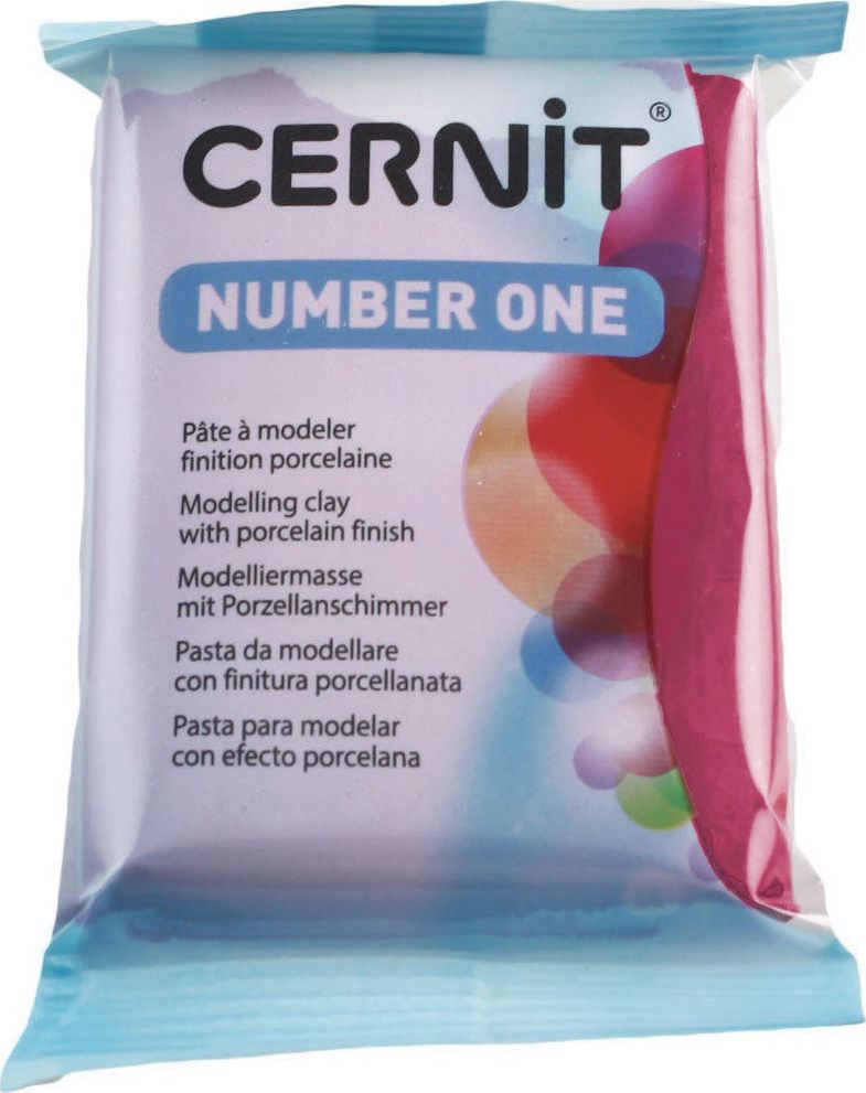 The Clay and Paint Factory Modelina Cernit Bordowa 56 g