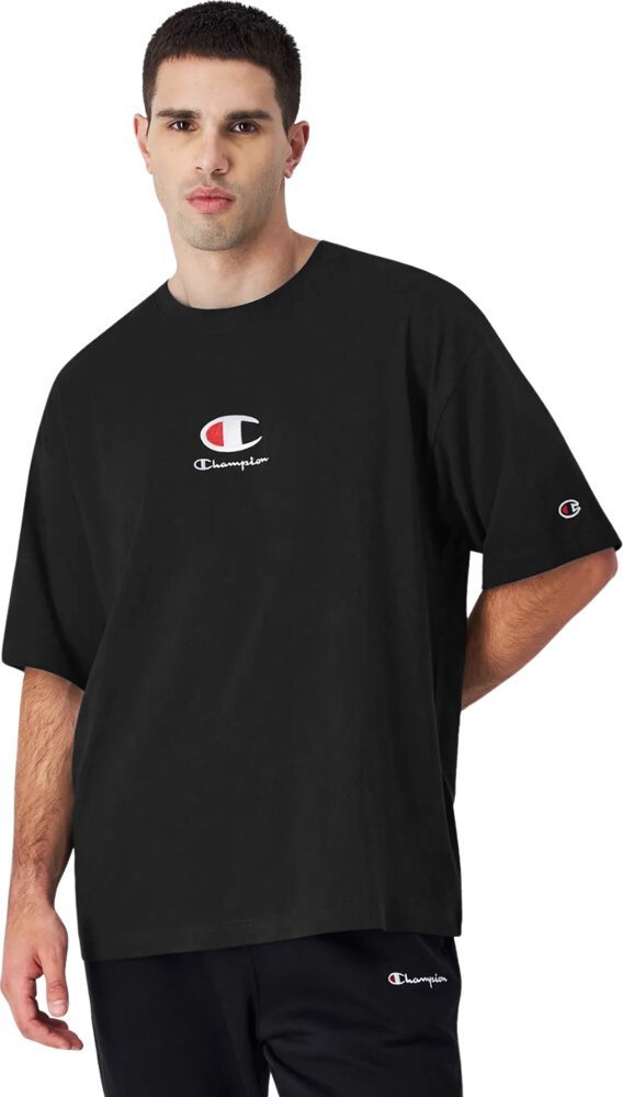 Champion Koszulka męska Champion Crewneck czarna 220270 KK001 M