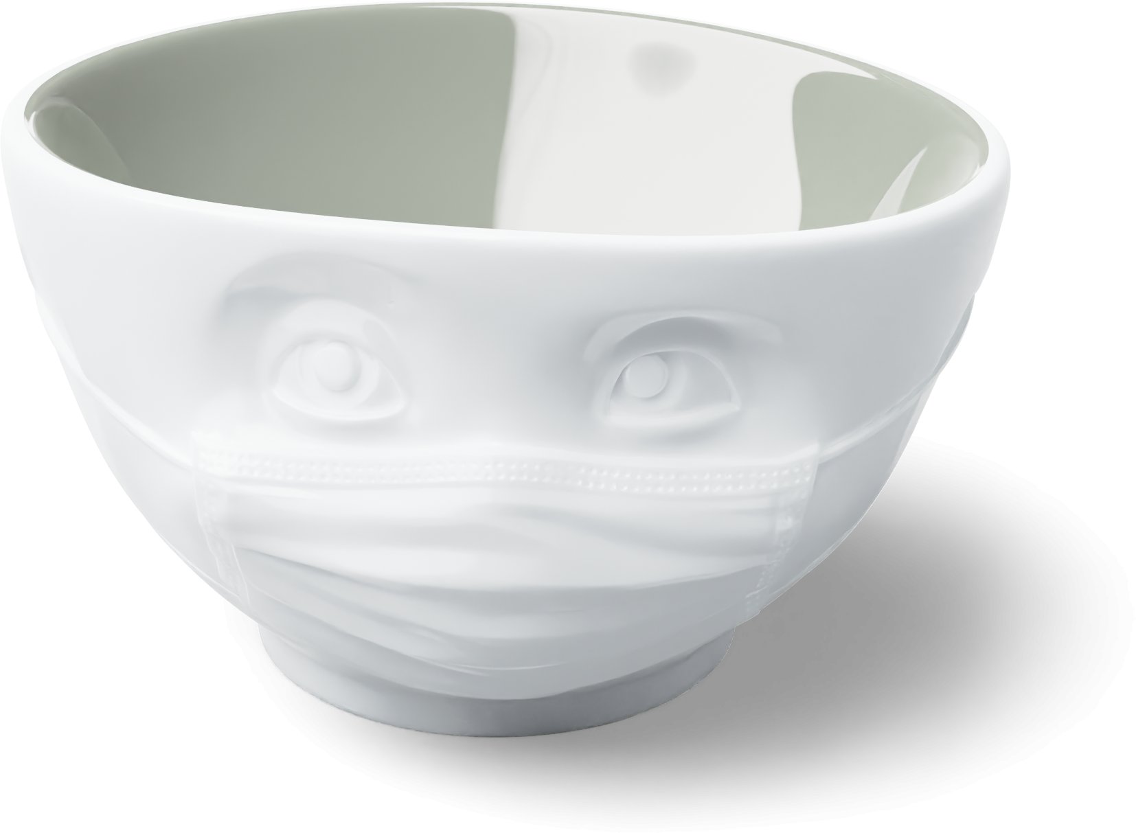 FIFTYEIGHT Schale 500ml - Zuversichtlich innen Stein