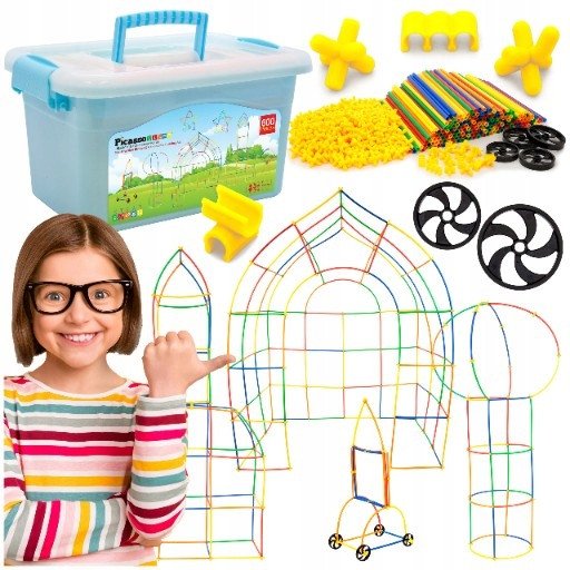 PTS600 ZESTAW SŁOMKI 600pc PICASSO