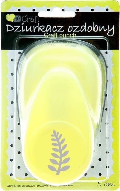 DP Craft DZIURKACZ OZDOBNY 5CM JCDZ-120 PAPROĆ