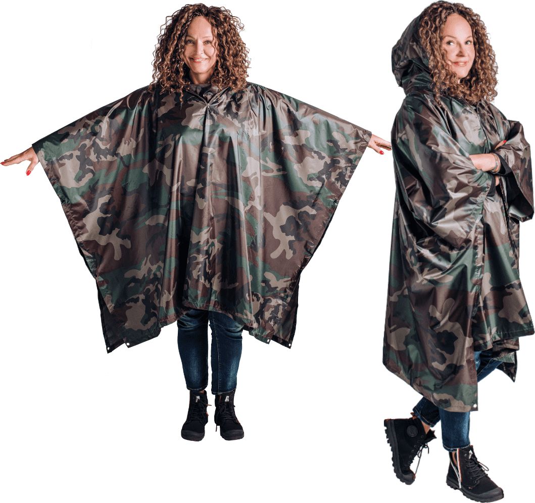 Peleryna Przeciwdeszczowa Ponczo Płaszcz Jack Mors