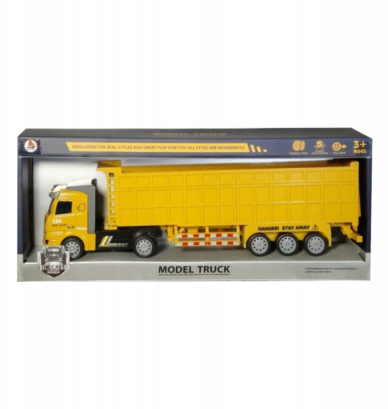 Pojazd ciężarówka wywrotka z napędem