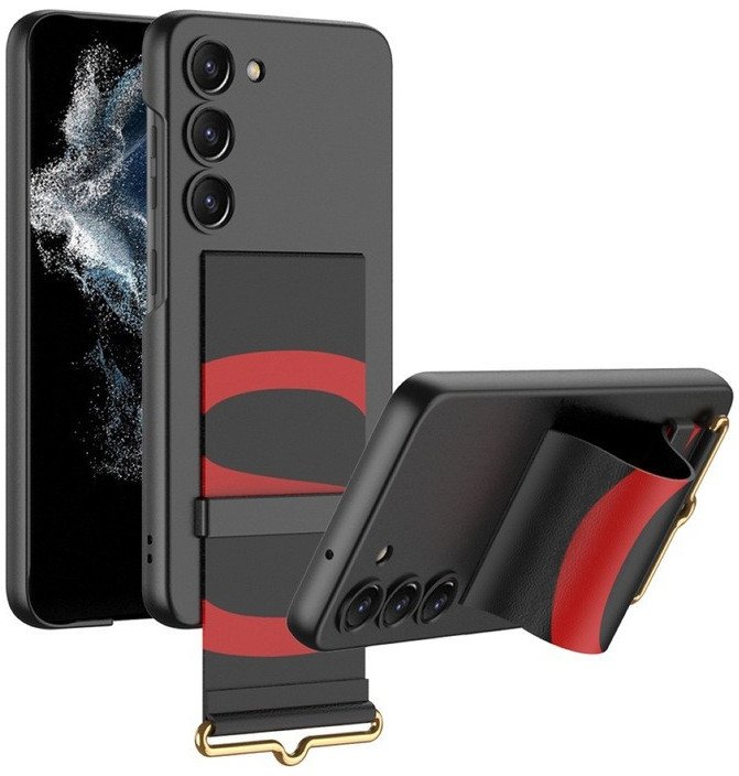 Etui GKK Wristband do Samsung Galaxy S23, czarne