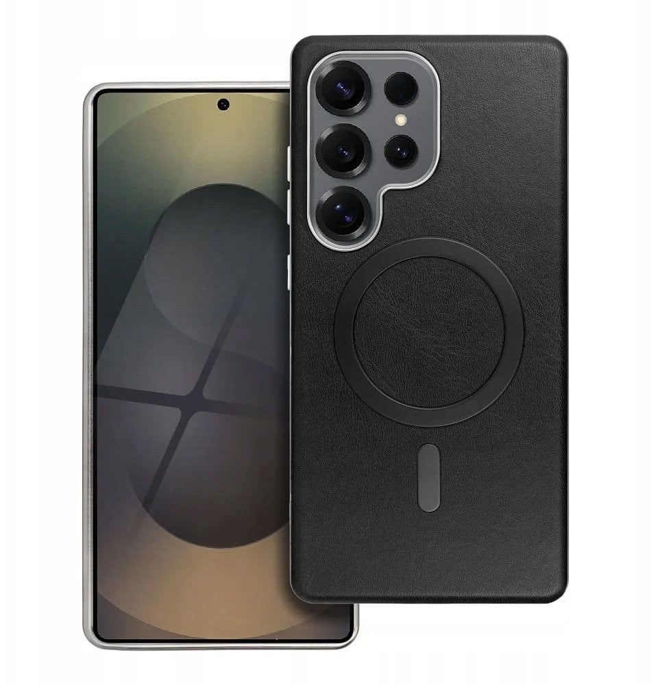 Futerał GENTLEMAN MAG COVER kompatybilny z MagSafe do SAMSUNG A17 czarny