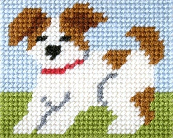 Haft. Moje pierwsze wyszywanie - Piesek