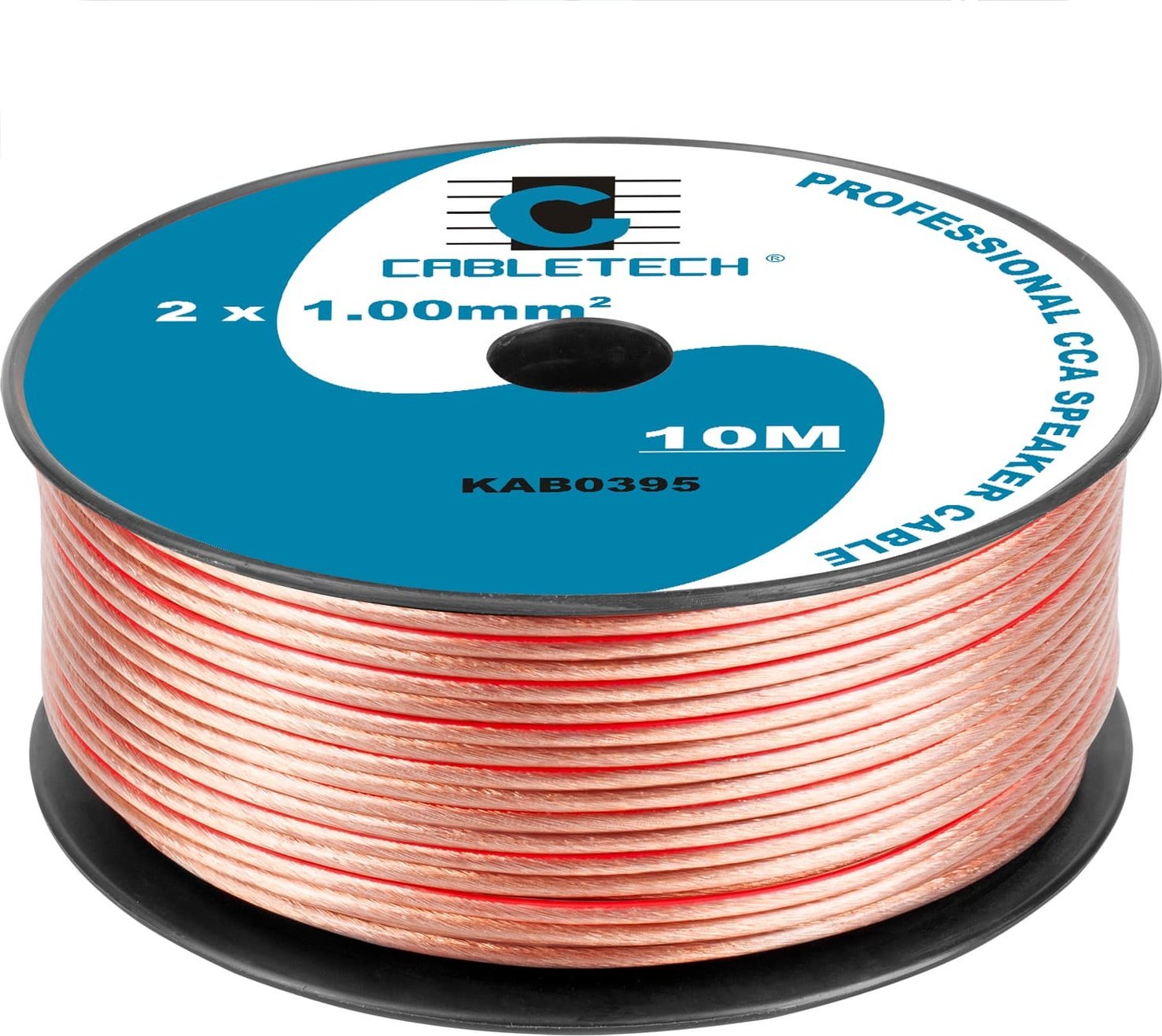 Przewód Cabletech Kabel głośnikowy CCA 1.0mm 10M