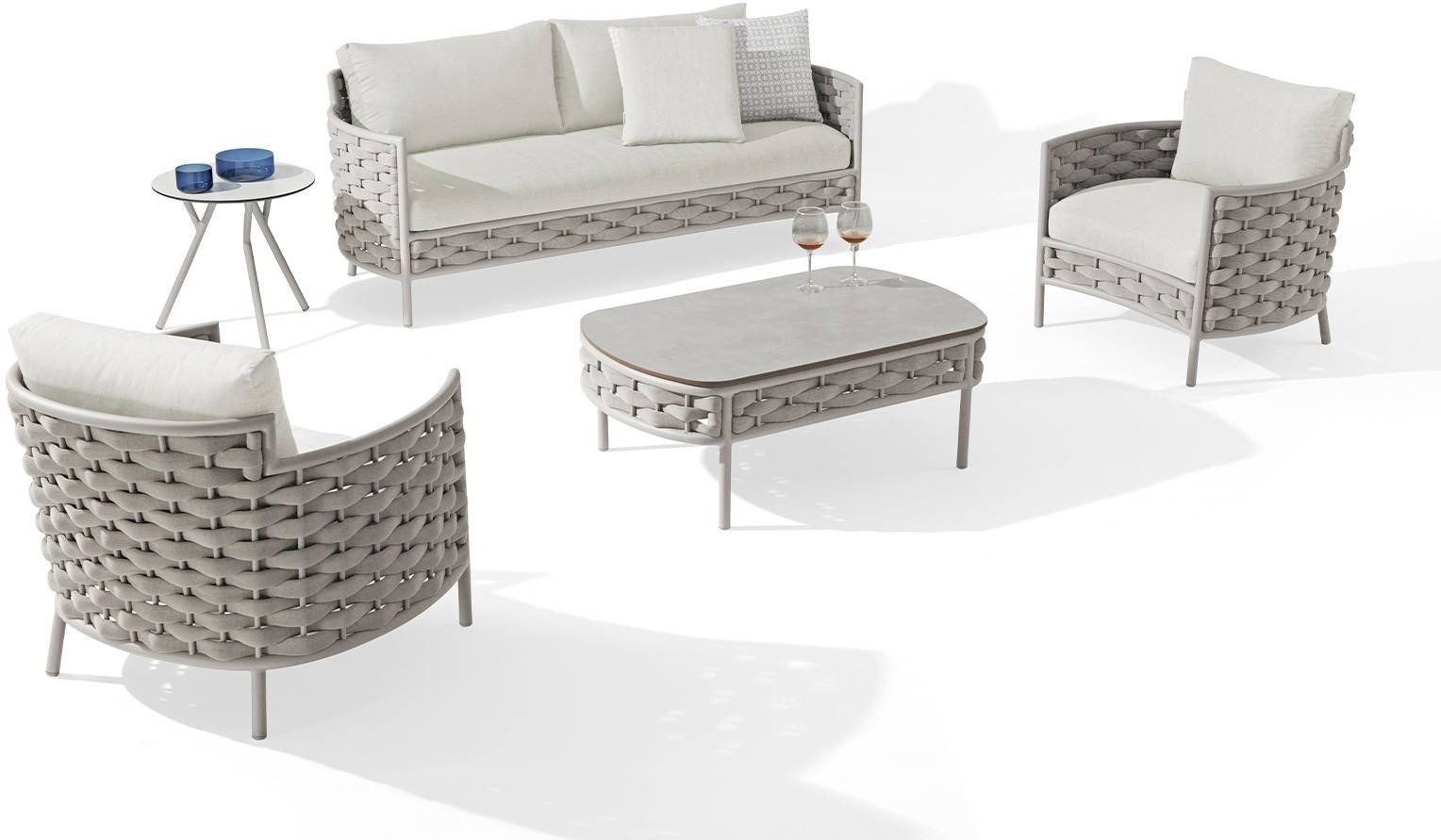 Zestaw mebli ogrodowych LOOP I