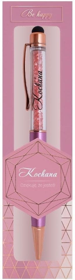 Długopis z kryształkami Kochana