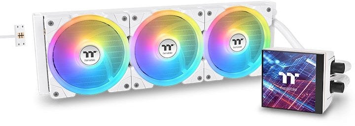 K Wasserkühlung MAGFloe 360 Ultra Snow Edition All-In-One Liquid Cooler White