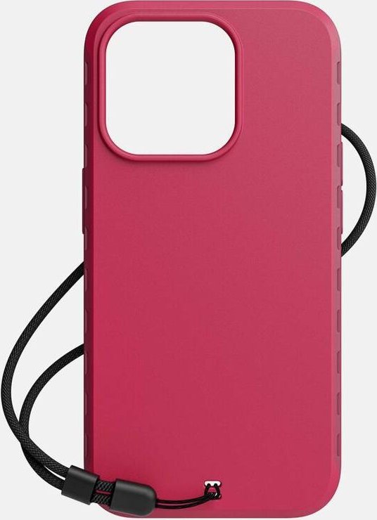 BodyGuardz Bodyguardz Paradigm Pro, iPhone 15 Pro 2023, MagSafe Comp., Lanyard, Crimson standard