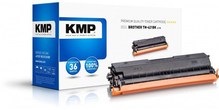 Toner KMP Kmp Toner Zamiennik Brother TN-421BK, TN421BK Czarny 3000 stron B-T98 (BT98)