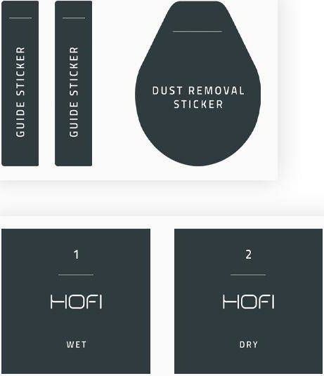 Hofi Glass HOFI INSTALLATION KIT