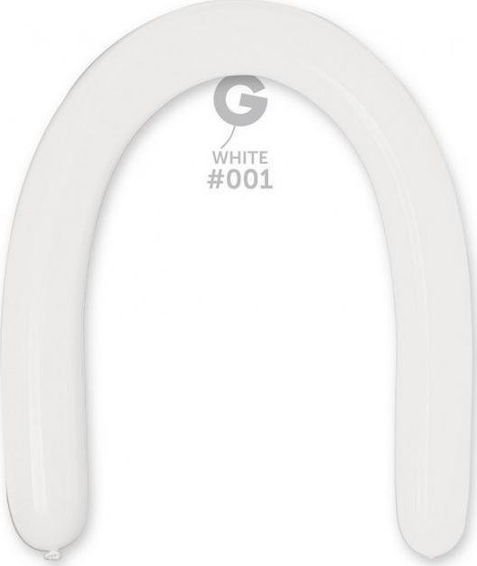 GoDan Balony do modelowania białe rurki 100szt