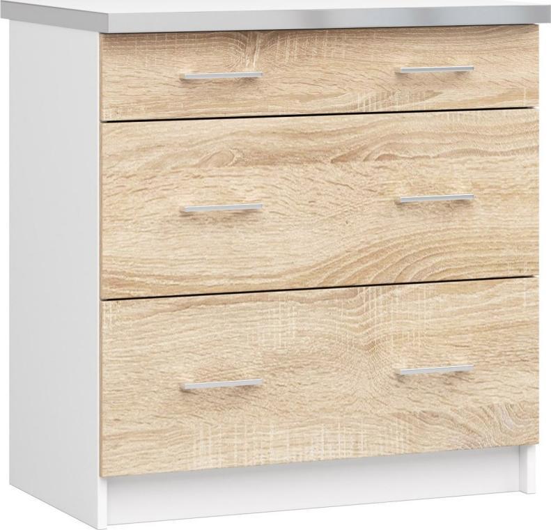 Fabryka Mebli Akord Szafka kuchenna S80 SZ3 z blatem LIMA