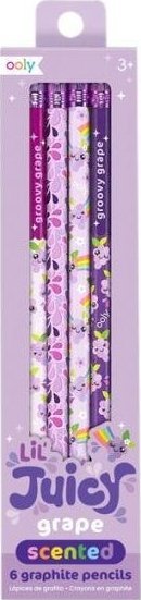 Ooly Ooly - ołówki pachnące winogronowo