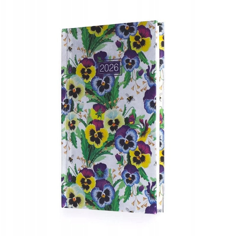 Terminarz 2026 tygodniowy 8x13cm metalic MIX