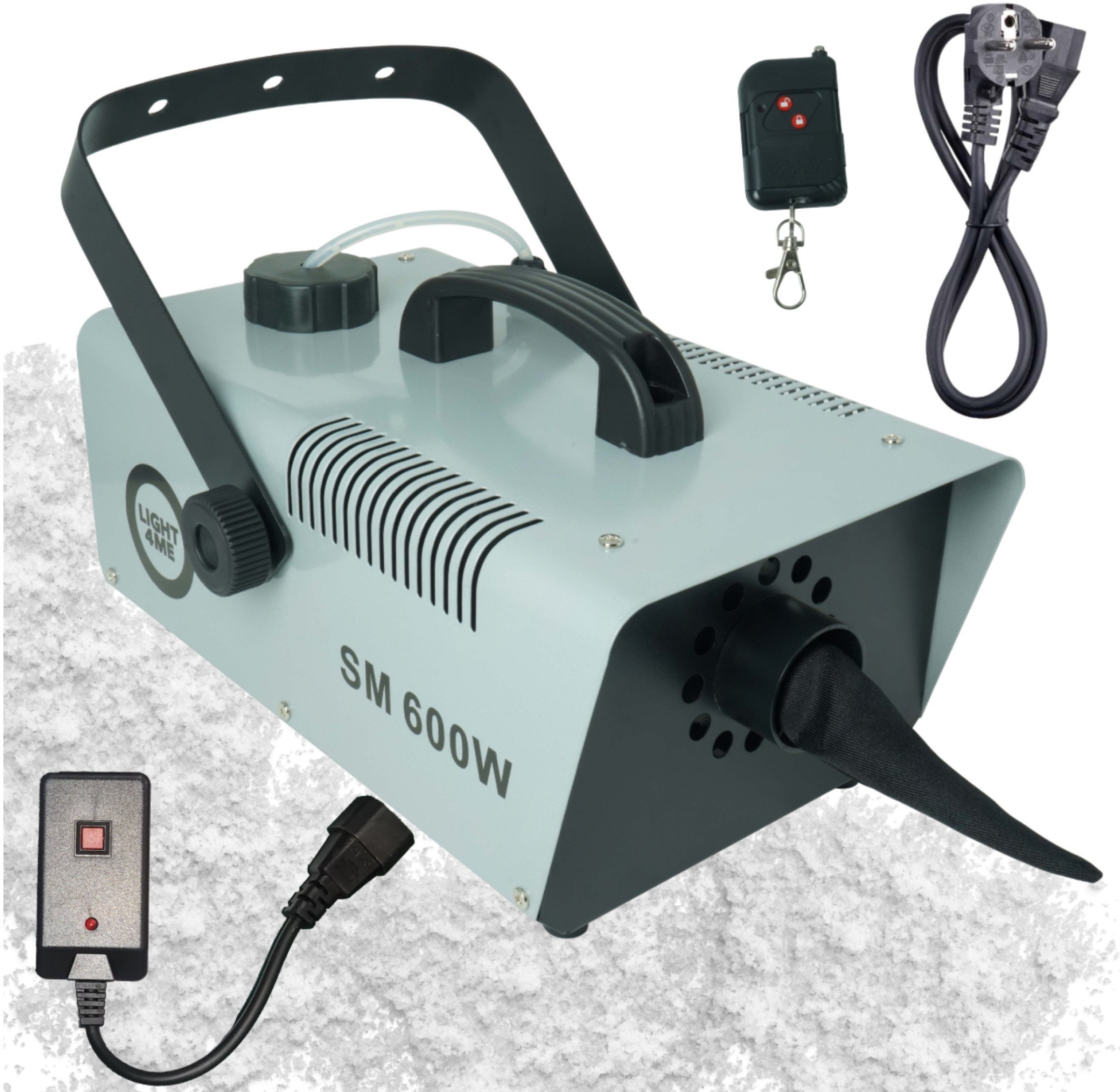 LIGHT4ME SM 600W generator wytwornica śniegu pilot