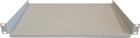 Półka RACK 19'' 1U 300mm, Netrack, szara