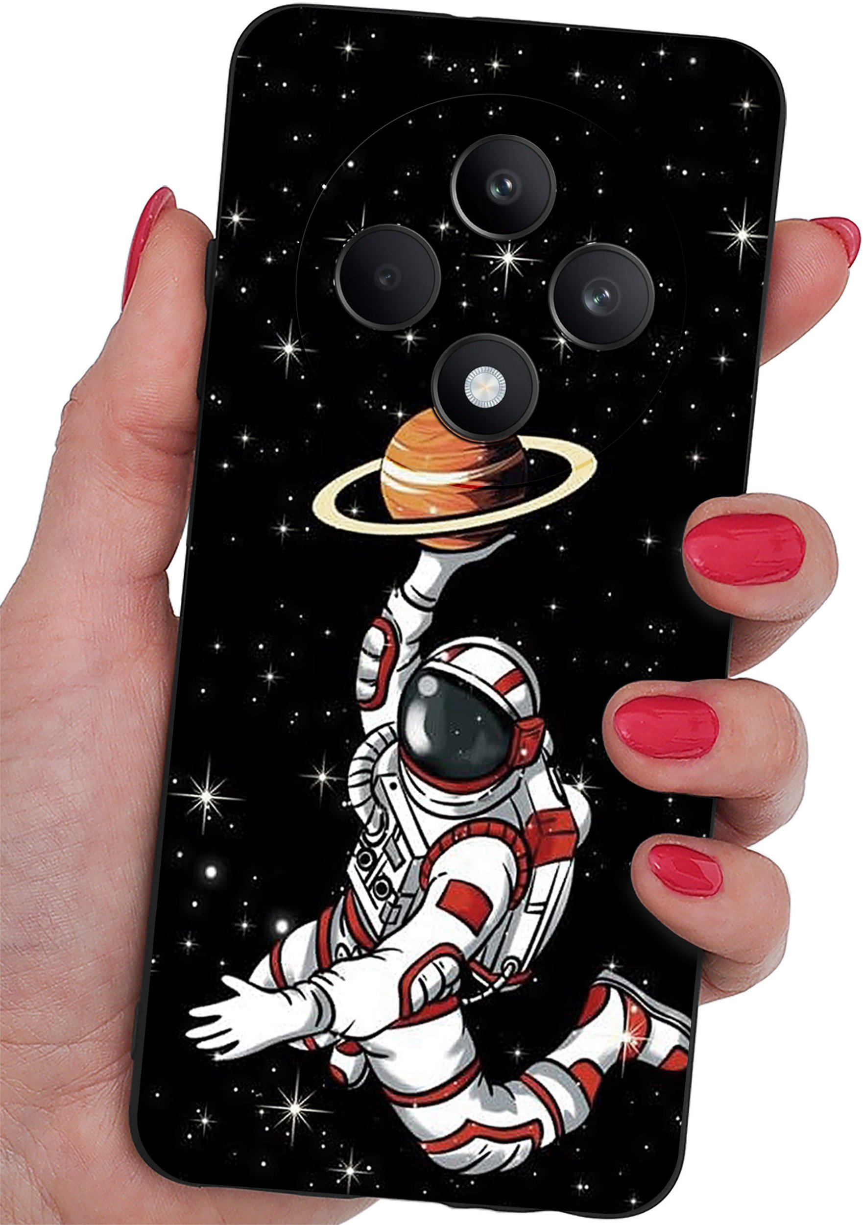 Etui do Oppo Reno 12 F 5G | 12 FS 5G WZORY |SILIKONOWE MATT CASE + SZKŁO 9H