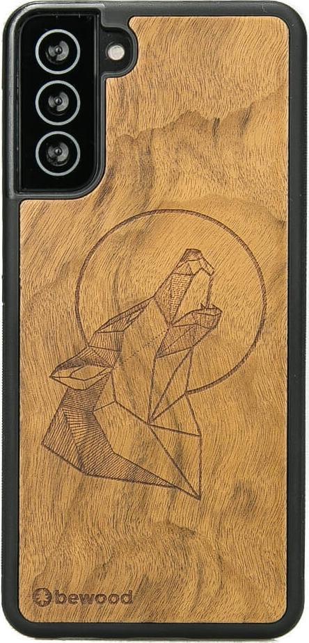 BeWood Drewniane Etui Samsung Galaxy S21 FE WILK IMBUIA