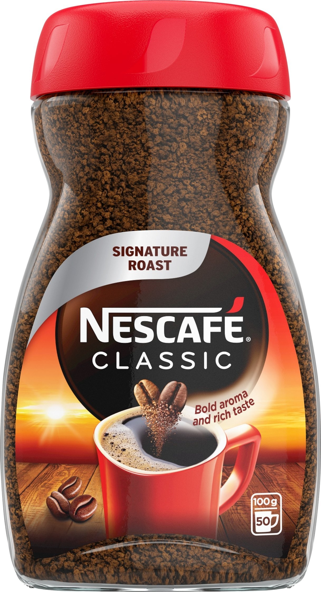 Nestle Nescaf Classic Kawa rozpuszczalna 100 g