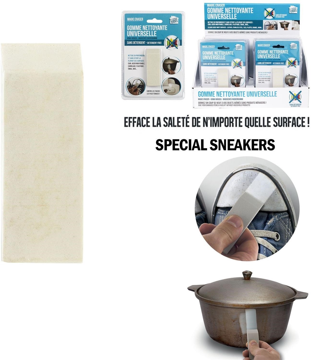 INTESI MAGICZNA GUMKA DO ZARYSOWAŃ I ZABRUDZEŃ