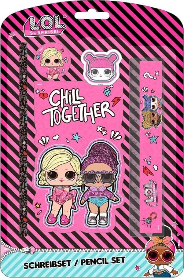 Cass film Zestaw przyborów szkolnych Lol Surprise 5el