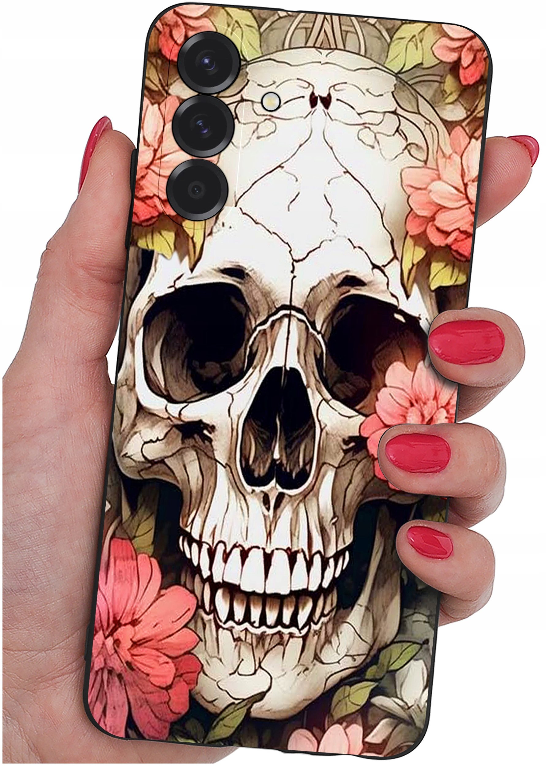 ETUI do Samsung A36 5G | WZORY | SILIKONOWE MATT CASE + SZKŁO 9H