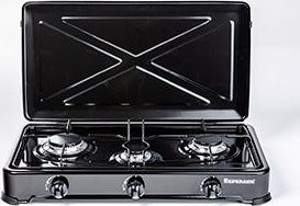 Płyta wolnostojąca Ravanson Kuchenka K-03TB (Płyta gazowa; 3 pola grzejne)