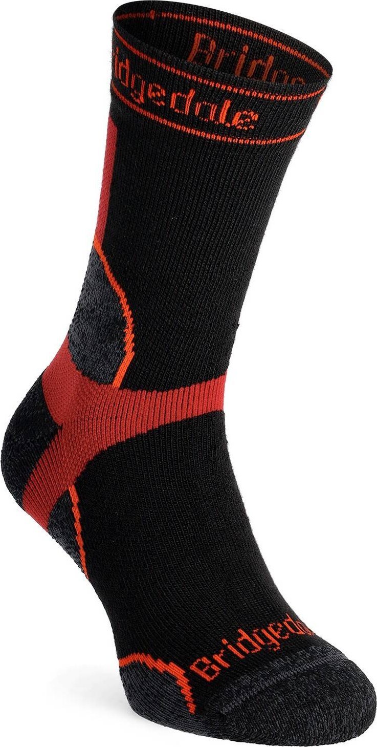 Bridgedale Skarpety do biegania Bridgedale Trail Run Midweight T2 Merino Sport Crew - black 36 - 39