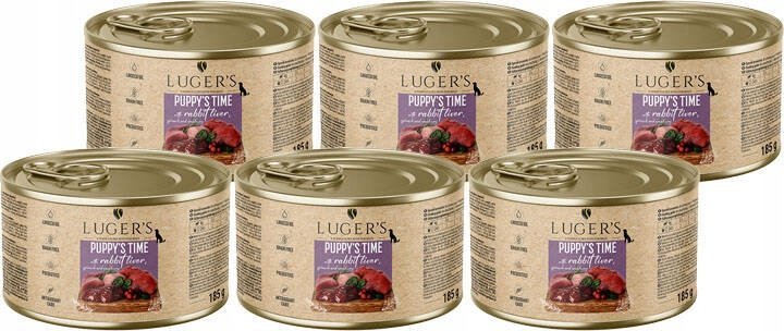 Dolina Noteci Puppy's Time z królikiem 6x185g