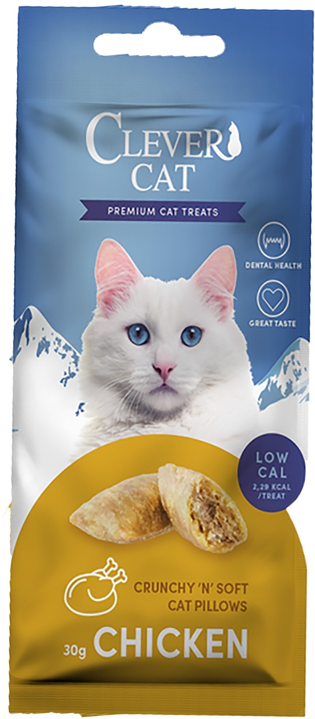 Clever Cat Pillows 30 g Chicken