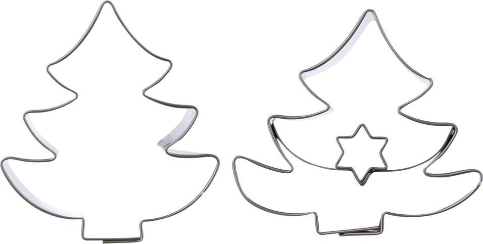 Orion Wykrawacz foremka do ciastek pierników CHOINKA 2x uniwersalny