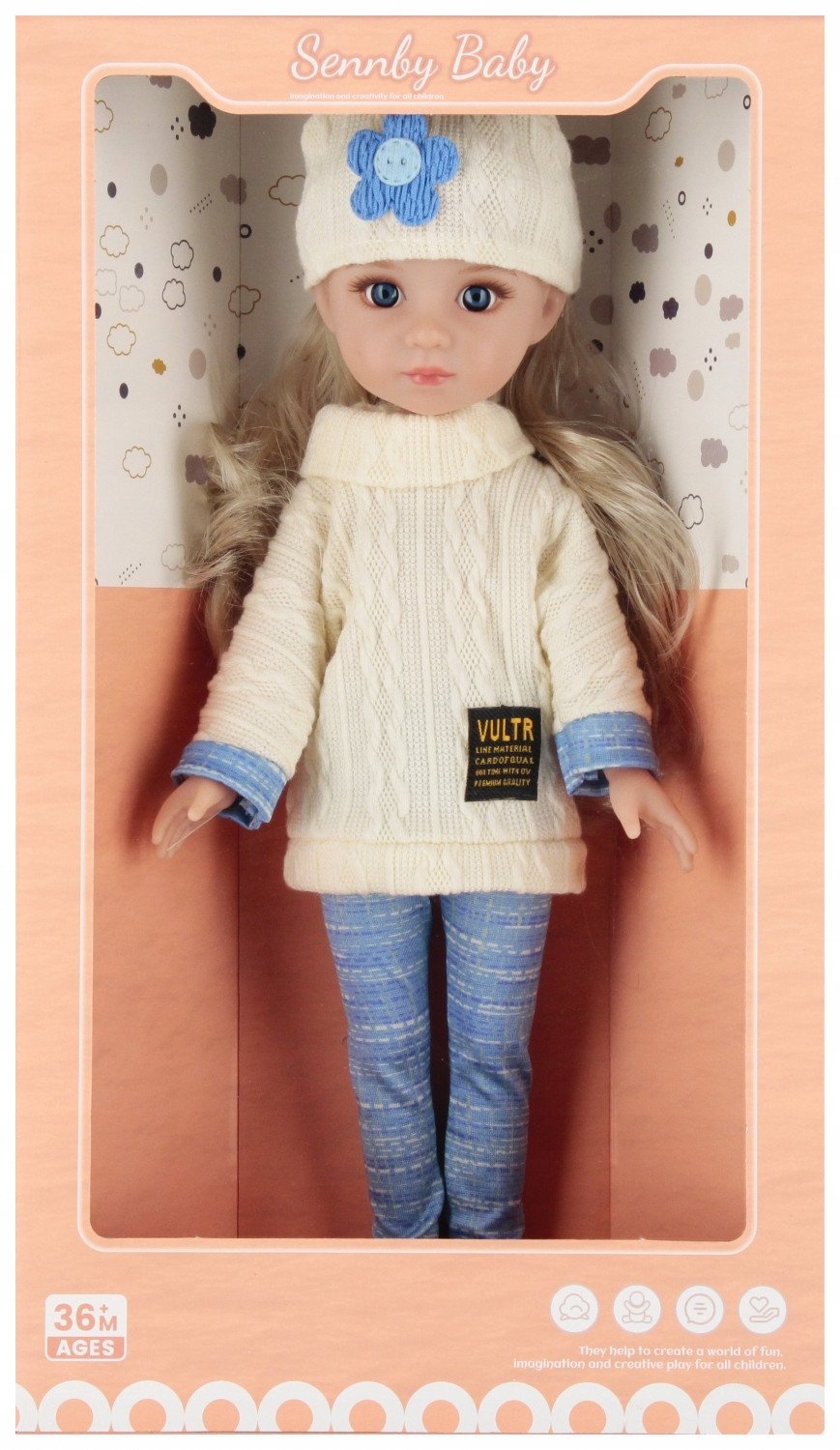 LALKA 35CM 21X36X9 MC WB 48