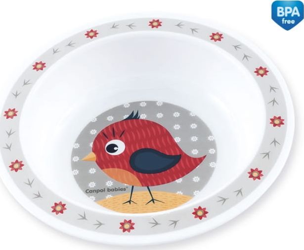 Canpol Miseczka plastikowa Cute Animals Ptaszek 4/412 Canpol babies
