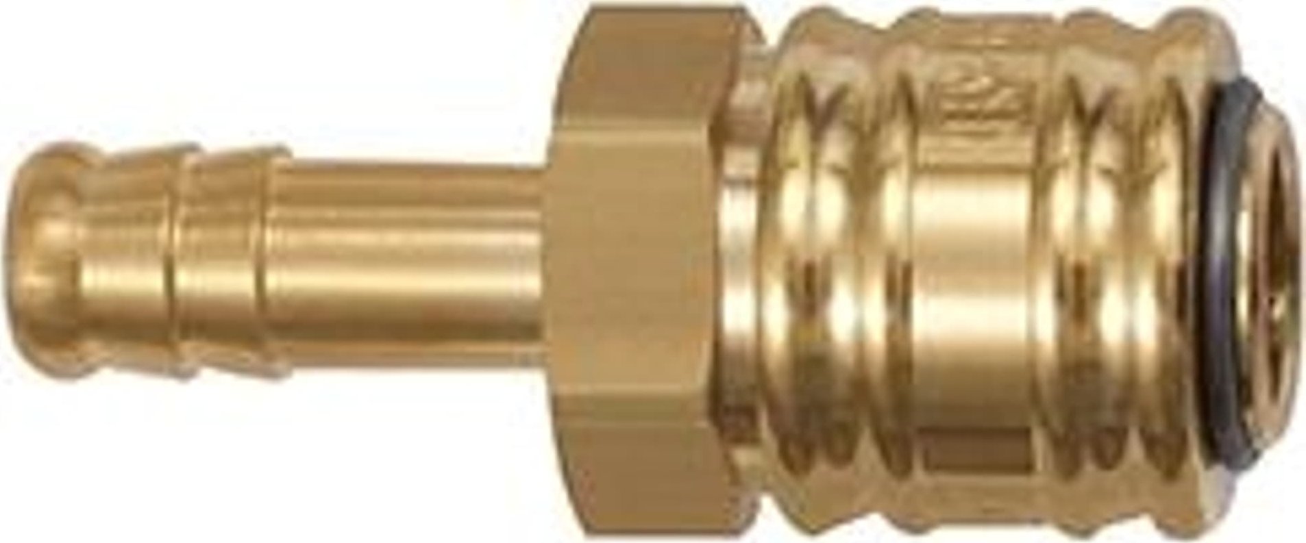 Riegler Szybkozlacze z mosiadzu, srednica nom.7,2mm, z tulejka weza 13mm mm RIEGLER